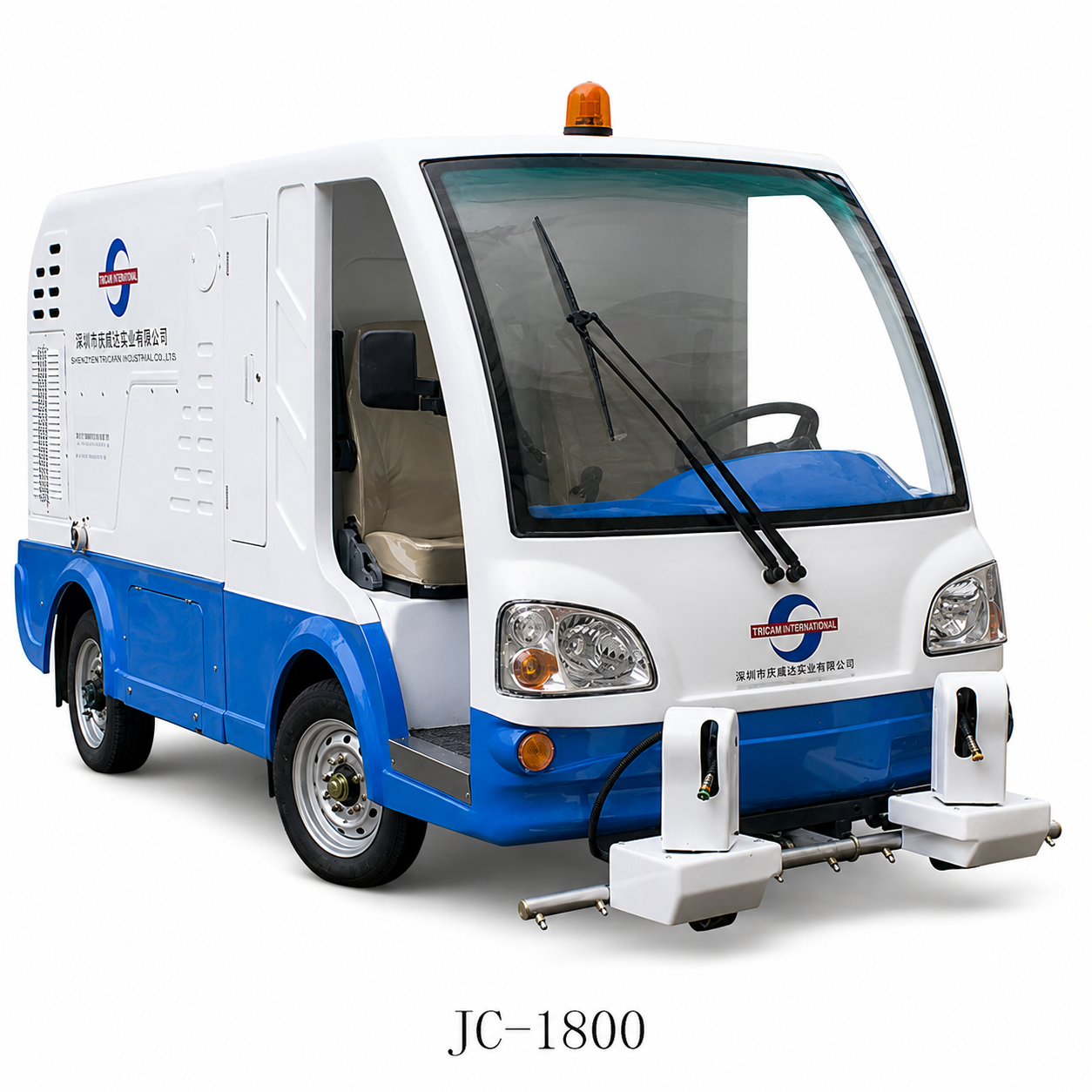 市政道路清扫冲洗设备方案